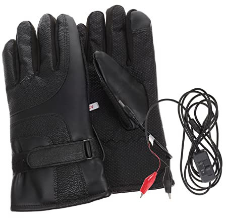 TOYANDONA Beheizte Winterhandschuhe Für Damen Und Herren Elektrisch Beheizte Handschuhe Warme Motorradhandschuhe Mit Handwärmer Für Kaltes