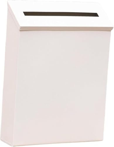 NSTVVEE Cassetta Postale da Parete, Porta giornali, Cassetta Postale Decorativa Antipioggia, Cassetta Postale in Metallo per casa, Ufficio, cancello Esterno (H)