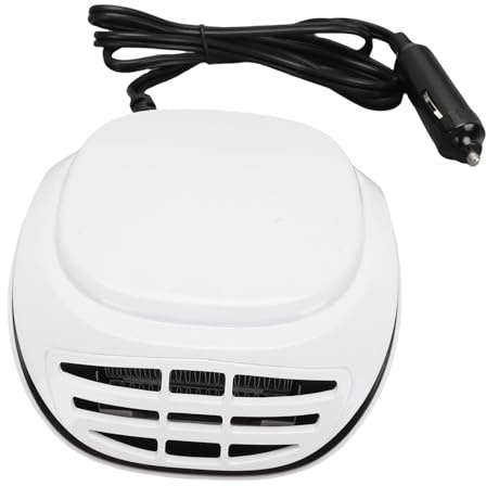 HEEPDD Réfonce de Voitures de Chauffage électrique, Dégivrage Portable Compact et Déchier, Chauffage Rapide pour Hiver, Idéal pour les Voitures et les Appareils électroménagers