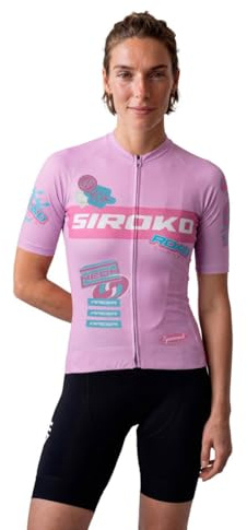 SIROKO - Sommer-Radtrikot für Damen M8-W NRC Pink