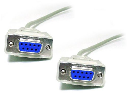PC Arena DB9 femelle DB9 F 9 broches RS232 Câble null modem 2 m