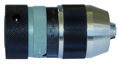 Rohm 871071 Typ 133 spiro-sk SK 13S High Präzisions Schnellspannbohrfutter mit Radial Verriegeln, B16 Mount, 43 mm Durchmesser, 1–13 mm Spannbereich Kapazität