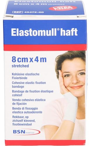 ELASTOMULL haft 8 cmx4 m 45472 Fixierb. 1 St