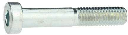 Reidl Zylinderschrauben mit Innensechskant und niedrigem Kopf (ohne Schlüsselführung) 6 x 80 mm DIN 7984 8.8 galv. verzinkt farblos 200 Stück