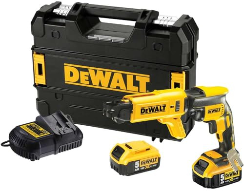 DCF620P2K Tournevis sans balais pour cloison sèche 18 V 2 x 5,0 Ah Li-ion