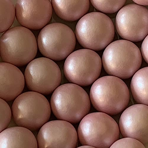 Schokokugeln rosa Perlglanz 500 g - Schokoperlen Knusperkugeln Schokolade Knusperperlen rosa glänzend - Crispy Balls Pearls Dragees