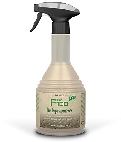 Dr. Wack - F100 Bio Imprägnierer 500 ml I Imprägniermittel für Fahrradbekleidung, Motorradbekleidung, Funktionsbekleidung, Schuhe, Zelte & Rucksäcke I Für Textil & Leder geeignet I Made in Germany