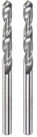 QUARKZMAN 2 Stück Holzspiralbohrer, Holzbohrer 2.8 mm, Professional Metallbohrer, Spiralbohrer C3/K10 Wolfram Karbid Präzision für Metall, Holz und Kunststoff