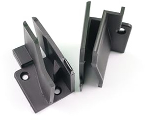 AWITALIA - Piedino zoccolo per zanzariere a scorrimento verticale in Nylon abs, di colore BIANCO GARANZIA 10 ANNI