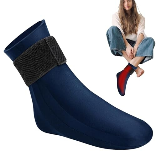Eiswickel für Fuß, heiße und kalte Kompresse, Gel-Kühlsocke, Fuß-Eismanschette, weiche Fußsocken-Schutz, Eisbeutel für Reisen, Alltag, Rucksackreisen