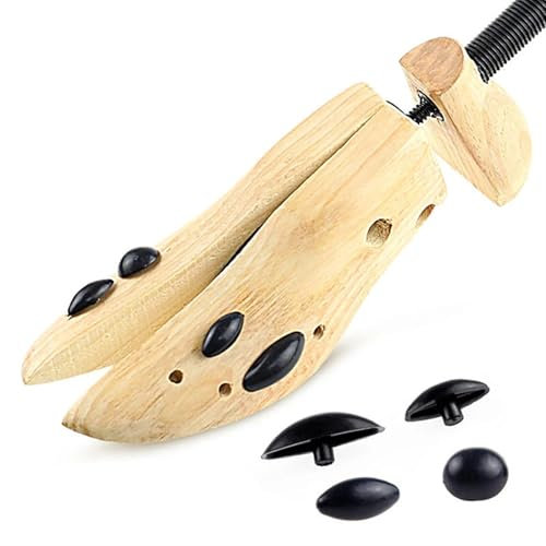 XPJYUA Schuhspanner 2-Wege-Schuhspanner aus Holz, Verstellbarer Schuhstützexpander for Männer und Frauen mit hohen Absätzen, flachen Schuhen, Klammer, Vergrößerer, Former(M)