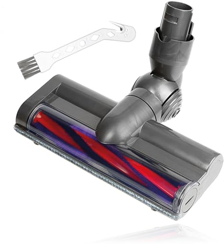 Spares2go Brush Head for Dyson V6 DC59 DC58 Animal Motorised Vacuum Turbine Roller Bar 949852-05 + Hair Removal Tool