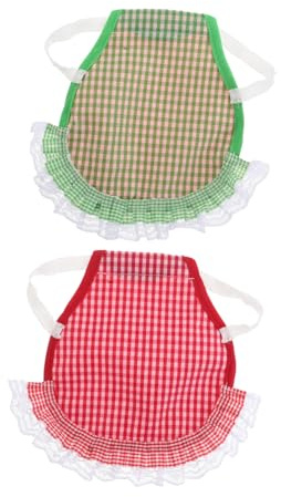 Toyvian 2stücke Geflügelsattel Für Hühner Hühnerschutzweste Mit Verstellbarem Design Schutz Vor Und Verletzungen Geeignet Für Kleine Bis Große Hühner Leicht Zu Reinigen