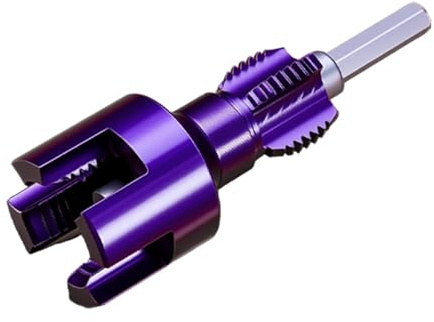 Stgfyxgs Filettatrice per Tubi in PPR, Filettatura Interna Ed Esterna, Pratico Utensile Multifunzionale per Filettatura, Utensile per Idraulico, Precisione, Senza Ago, 9.2 Cm X 2.4 Cm