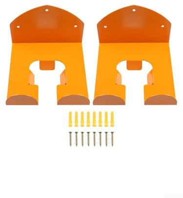 Trimmer Storage Rack for Garden Power Tools, Heavy-Duty Metal Organizer Hanger for Grass Whackers and Chainsaws, Garage Tool Holder for Wall Mounted Storage