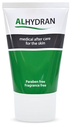 Alhydran Narbencreme - 100 ml - Aloe Vera-Gel - Schützt empfindliche Haut vor der Sonne - Parabenfrei - Parfümfrei - Hormonfrei - Für alle Hauttypen - Bewährte Wirksamkeit