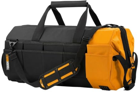 TOUGHBUILT TOU-60-26 26 Massive Mouth Bag, Black/Yellow