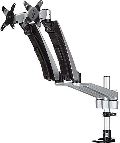 StarTech.com Dual-Monitorhalterung mit voll beweglichem Arm - Stapelbar - Austauschbare Arme und federunterstützte Höhenverstellung