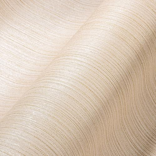 A.S. Création Struktur Tapete Beige Gold THE BOS 388196 Vliestapete 10,05 m x 0,53 m Made in Germany