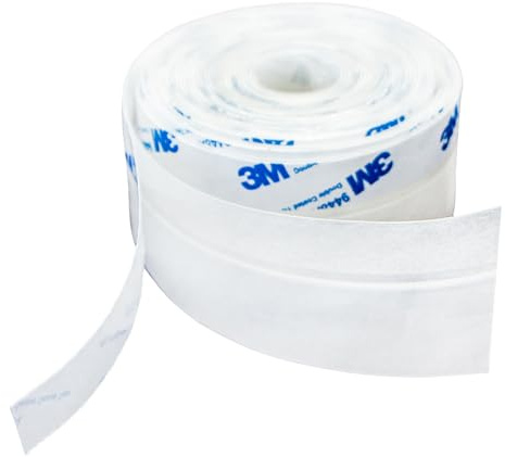 Türdichtung Zugluftstopper Dichtungsgummi Dämmstreifen Dichtung - 45 mm x 5 Meter Schalldämmung Fensterdichtung zum ankleben aus Gummi Zimmertürdichtung Durchzugstopper für Türen von PRIOstahl