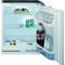 Hotpoint Low Frost Integrated Undercounter Fridge - Steel - Holds 8 Shopping Bags - E Rated - HBUL011.UK