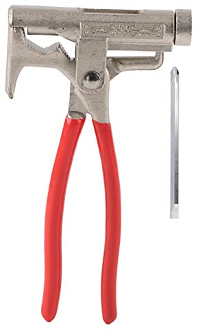 Mavaol Multi Tool Hammer Pipe Wrench Screwdriver Adjustable Wrench Heavy Duty Ergonomic Handle for Plumbing Mechanic DIY Projects