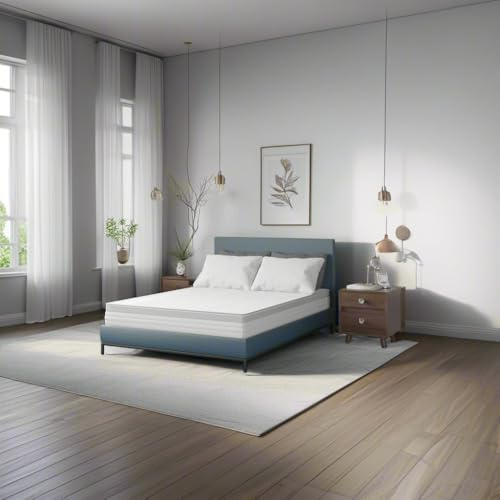 Kerting Matratze/Taschenfederkernmatratze/ergonomische 7 Zonen Matratze Höhe 21 cm (90 * 200, H4)