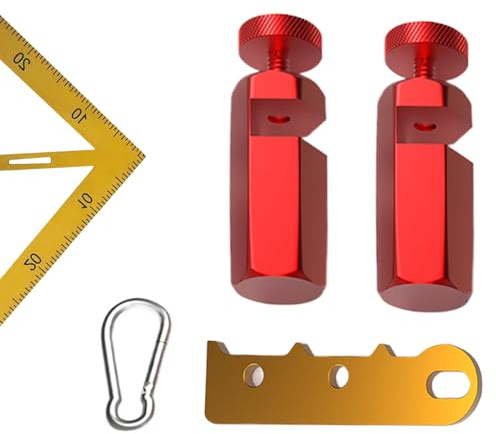 Étau à Angle Droit | Gabarit de Menuiserie de Précision - Guide Angulaire Ergonomique avec Serre-joint pour Travail du Bois Cadre Meuble Salon