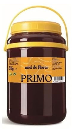 Diaz Cadenas | Miel de Flores Natural 2kg | Miel Multifloral Pura, Natural y Sin Aditivos