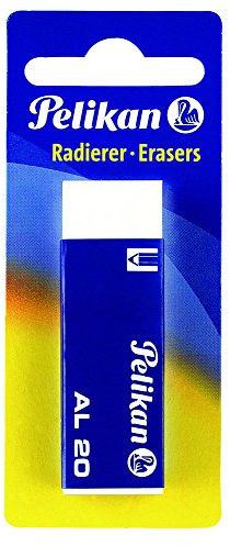 Pelikan AL20/1/B - Gomma da cancellare AL20, in plastica, per tutti le superfici