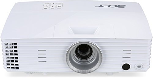 Acer P1525 Videoproiettore, Risoluzione 1080P, Connessione HDMI, VGA/MHL, DLP 3D, Luminosità 4000 Lumen, Contrasto 20,000:1, Bianco