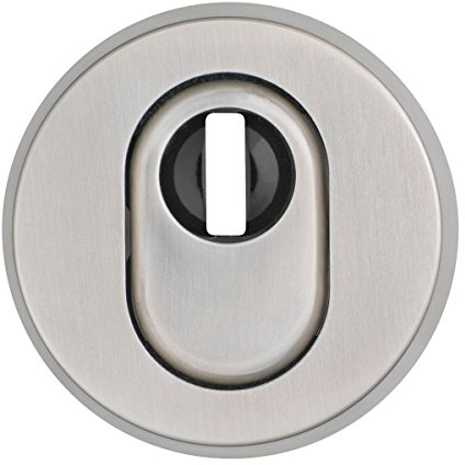 Abus Schutzrosette RHZS415 ER (Edelstahl) mit Zylinderschutz für Holztüren