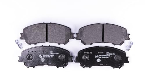 HELLA PAGID 8DB 355 021-691 Bremsbelagsatz - T2393 - Dicke/Stärke: 17.9mm - mit akustischer Verschleißwarnung - für u.a. NISSAN / RENAULT