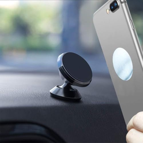 Auto Handyhalterung Magnet, 360° Drehbar Magnetische Handyhalterung Auto | Magnetisch Armaturenbrett, Magnethalterung Handy Auto, Autohalterung Handy Magnet, Kompatibel für iPhone Samsung Huawei usw