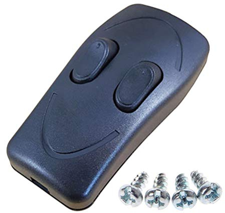 Ububiko Câble avec double interrupteur pour lampe sur pied et table - Boutons de contrôle double