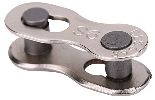 Bike Chain Links, 5 Pairs Bicycle Chain Connector 6-7-8 9 10 Speed Quick Link Bike Chain Repair Tool Link Coupling Parts Reusable Bicycle Accessories for Road Mountain Bicycle MTB(9 Speed)