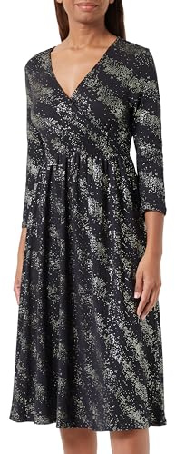 ONLY & SONS Damen Onlnew Pella L/S Foil Wrap Dress Jrs