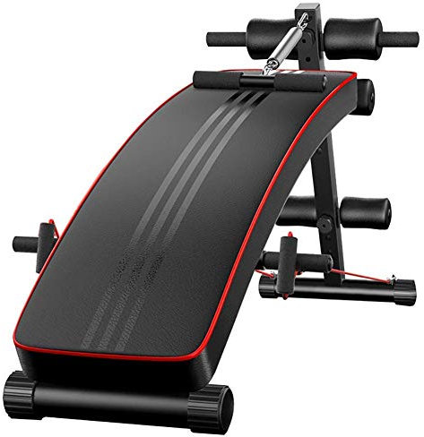 Hantelbank für zu Hause, Hantelbank, Hantelbank, verstellbare Trainingsbank für den Bauch, Hantelbank, Gewichtheben, Sit-Up-Fitnessgeräte, zusammenklappbare Bauchmuskeln für zu Hause