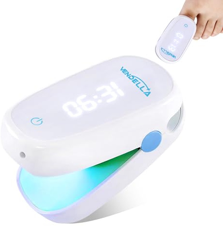 VENDELLA Dispositivo láser de limpieza de hongos en uñas, tratamiento de uñas Fungu para uñas de manos y pies, dispositivo de hongos altamente eficaz en las uñas de los pies, sin dolor y seguro para