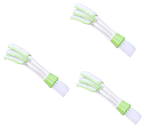PartyKindom 3 STK jalousien Reiniger raffstore Reiniger Auto air Conditioning Vent Brush doppelseitiger Staubwedel Mini-Staubtuch Klimaanlage Luftauslassbürste Staubentfernungswerkzeug