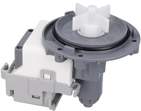 LPPP Ablaufpumpe kompatibel mit Samsung DC31-00181A für Waschmaschine | Entleerungspumpe, Laugenpumpe, DC31-00181E, DC31-00030H, für Hanyu B15-6A, Waschtrockner, 34W 220-240V, Schraubenbefestigung