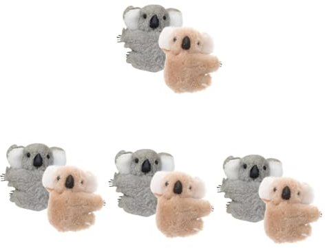 DOITOOL 4 Set Eleganti Fermagli Per A Forma Di Koala Fermagli Per Per Ragazze Piccoli Accessori Per Per Donne Feste Di Matrimonio 2 Pezzi * 4