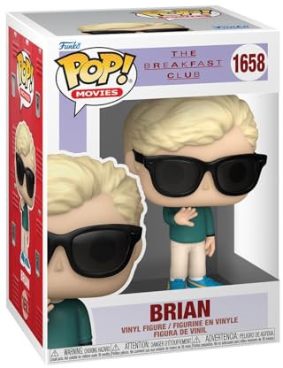 Funko Pop! Movies: TBC - Brian Johnson - Breakfast Club - Vinyl-Sammelfigur - Geschenkidee - Offizielle Handelswaren - Spielzeug Für Kinder und Erwachsene - Movies Fans - Modellfigur Für Sammler