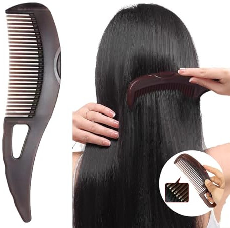 Dandruff Comb Remover 8.3x2.1inch Scalp Psoriasis Combs Hollow Tooth Head Lice Comb to Reduce Scalp Itching for Women Men Hairdressing Energy Combs Allows for Effective Removal of Dandruff Lice Dirt