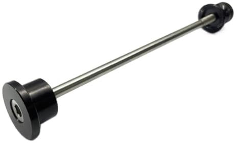 LUOKEKE Schnellspanner Fahrrad Klapprad Hinterradfelgenschaft Titan 113mm Fahrrad Schnellspanner(C line Black)