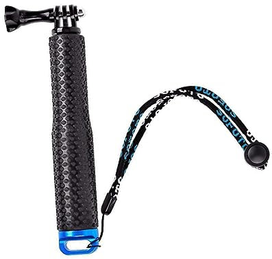 HOMSFOU Palo Selfie Extensible 19'' 48cm Impermeable para y Cámaras De Acción Soporte De Ligero y Compacto para Fotografía y Vídeos