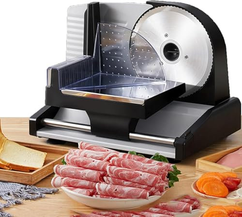 DMBBSAPBSH Manual Meat Slicer, Electric Food Slicer, Vegetable Cutter Electric Knives & Slicers | Electric Meat Slicing Machine For Cheese, Vegetables, Bread, Carrot