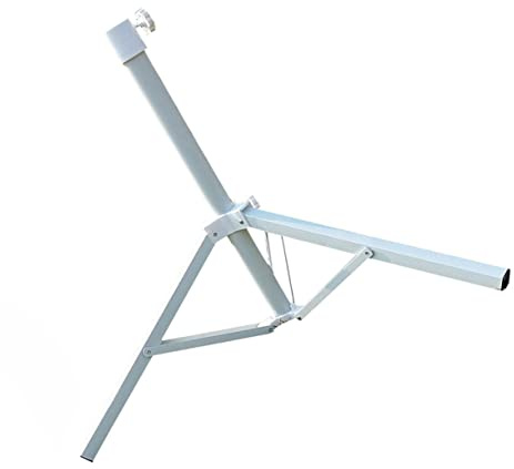 Alasum Socle Pare-Soleil Pied de Parasol d'extérieur Lourd Base de Parasol Robuste des Stands parasols de Plage Fort Base Parapluie Portable Support de Parasol de Plage Le Fer Blanche