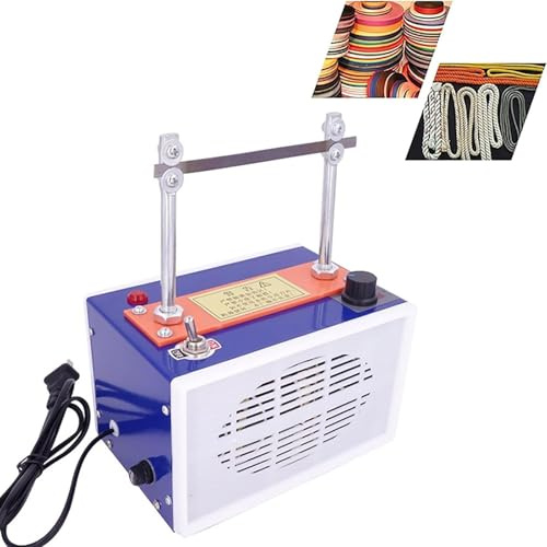 Máquina Cortadora De Cuerdas Con Cuchilla Caliente, Cortadora Eléctrica De Cuerdas Con Ajuste Continuo De Temperatura De 0 a 800 ℃, Ancho De Corte De 10 Cm, Para Cintas, Tejidos Trenzados, Correas