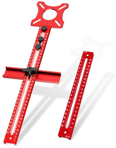 Support pour rainures de fraisage, 4 en 1 Support pour rainures de fraisage Métrique pour fraiseuse Kit de fraisage circulaire pour outil de fraisage (support pour rainures de fraisage